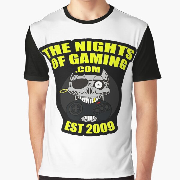 The Nights of Gaming tag Graphic T-Shirt