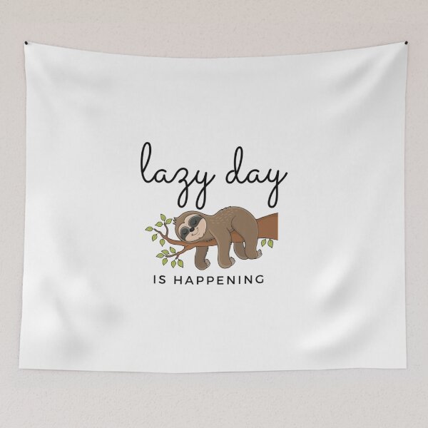 Item preview, Lazy Day T-ShirtLazy Day is happening cute Sloth hanging out  designed and sold by Lemonsleo.