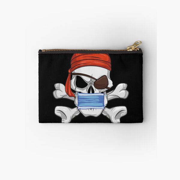 Item preview, Masked Pirate Skull Germaphobe Halloween Masked Pirate Gear designed and sold by DynamicDesign.