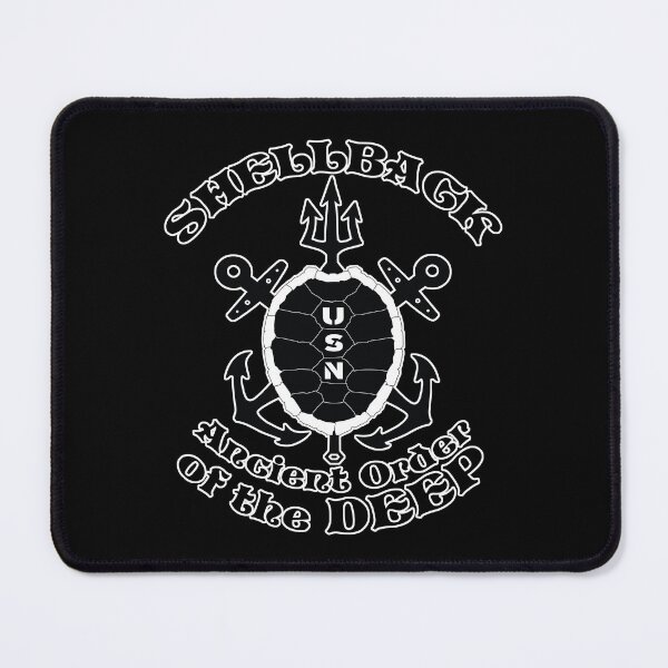 Item preview, Shellback Ancient Order of the Deep Blk designed and sold by MadMando.