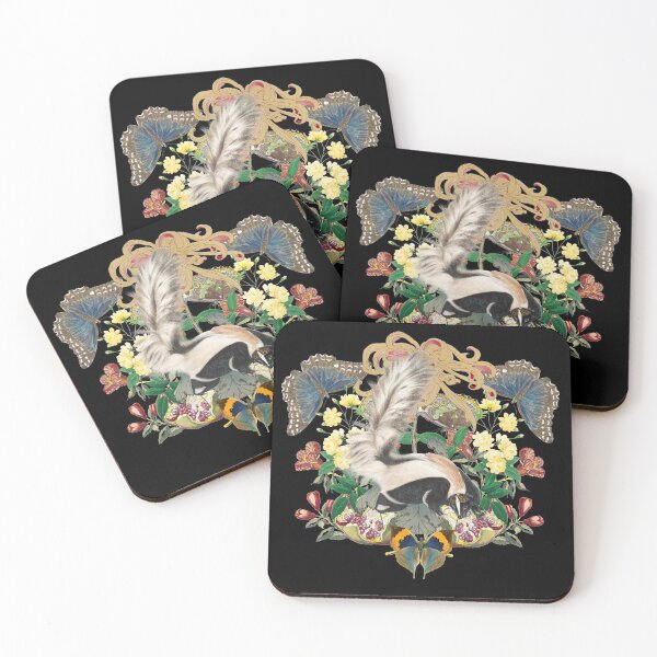 Item preview, Skunk Cool Black And White Animal Vintage In Mirror Image Surrounding designed and sold by TrulyEpoque.