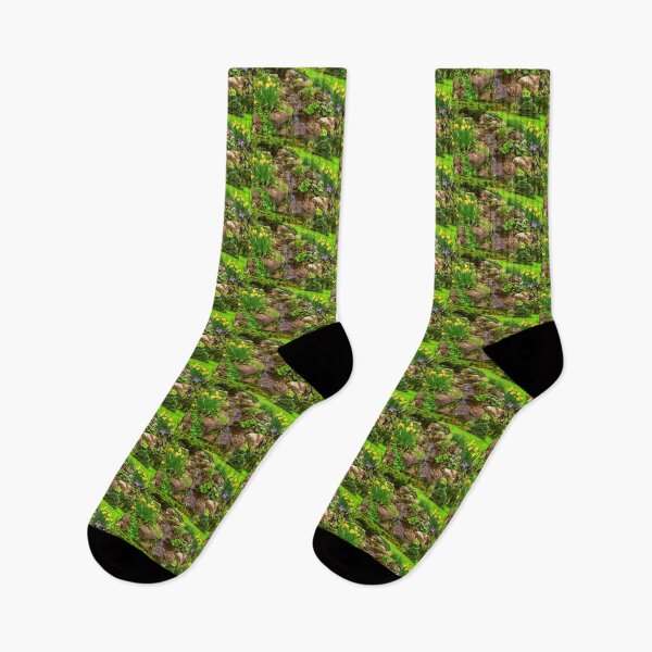 Item preview, The Little Creek in the Garden - Impressions Of Spring designed and sold by Georgia Mizuleva.