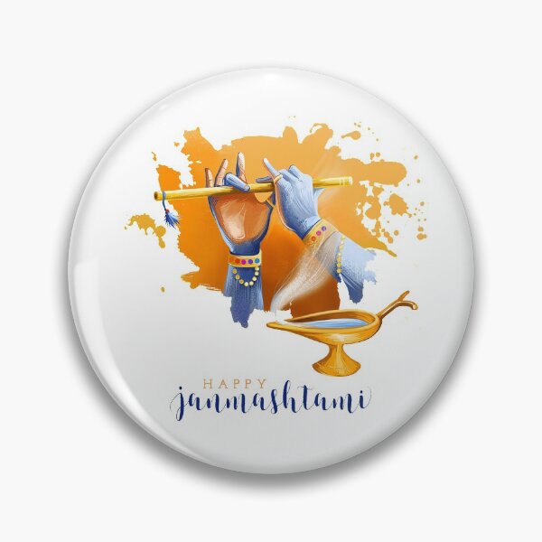 Item preview, Happy Janmashtami Celebration Day designed and sold by MashionDesign.