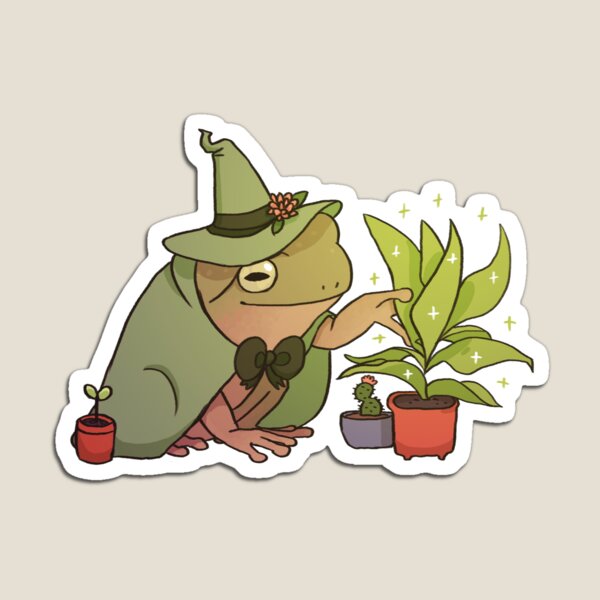 Green Tree Frog - Worf Magnet