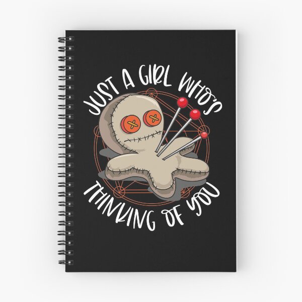 Item preview, Just A Girl Who's Thinking Of You Goth Creepy Voodoo Doll Gear designed and sold by DynamicDesign.