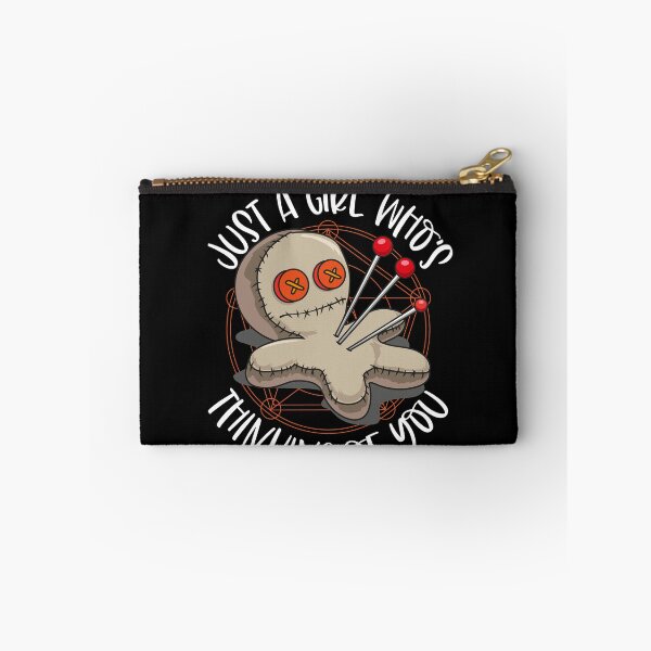 Item preview, Just A Girl Who's Thinking Of You Goth Creepy Voodoo Doll Gear designed and sold by DynamicDesign.