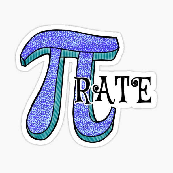 Pi R Squared Stickers Redbubble