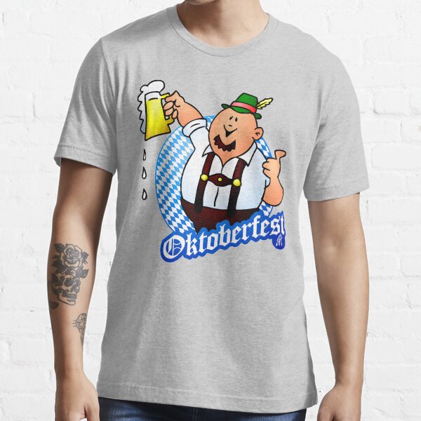 Oktoberfest - homme à lederhosen T-shirt essentiel