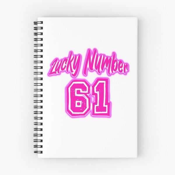 Item preview, Pink Lucky Number 61 designed and sold by swiftjace.