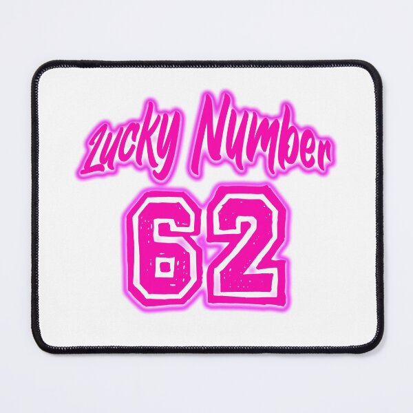 Item preview, Pink Lucky Number 62 designed and sold by swiftjace.