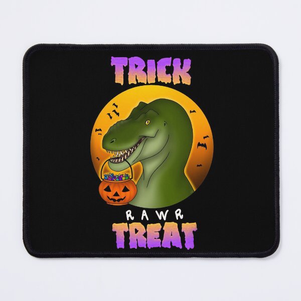 Item preview, Trick Rawr Treat Halloween T. rex designed and sold by saradrawspaleo.