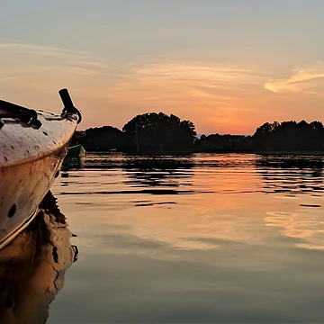 Artwork thumbnail, Kayak Sunset by Ryan Stephens
