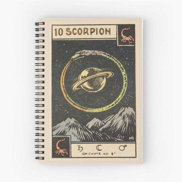 Artikelvorschau, Vintage Astrologie-Saturn-Karte entworfen und verkauft von elevens.