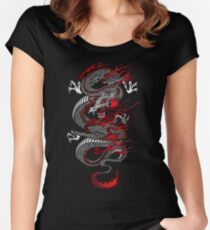 Asian Dragon Women's Fitted Scoop T-Shirt