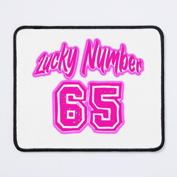 Item preview, Pink Lucky Number 65 designed and sold by swiftjace.