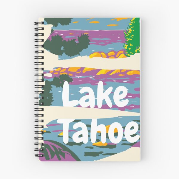 Artikelvorschau, South Lake Tahoe, eine kalifornische Ferienstadt am Lake Tahoe entworfen und verkauft von Red-ElYoubi.