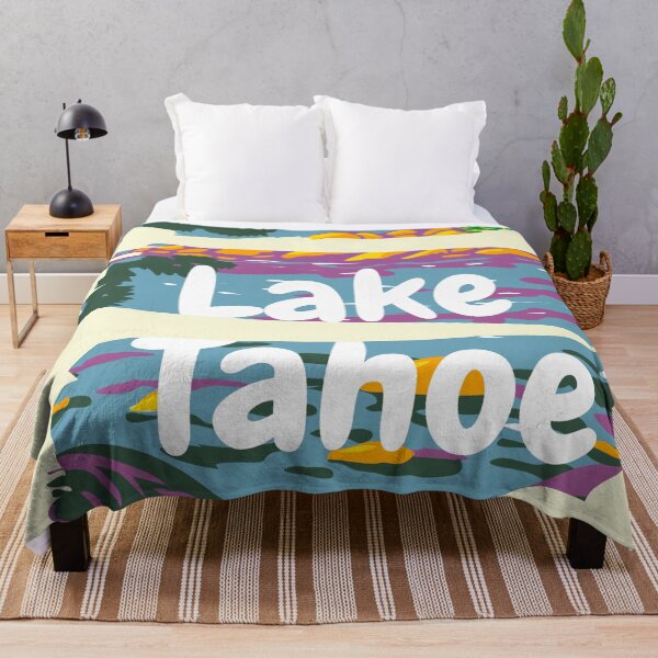 Artikelvorschau, South Lake Tahoe, eine kalifornische Ferienstadt am Lake Tahoe entworfen und verkauft von Red-ElYoubi.