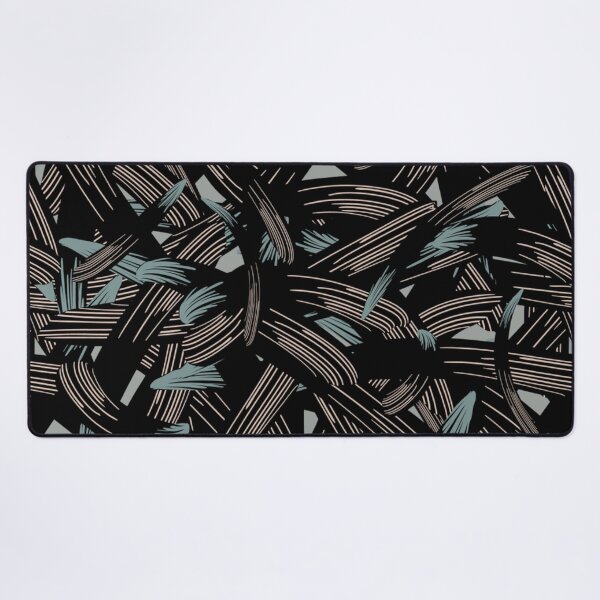Item preview, Black, blue and brown wicker background. Overlapping abstract feathered shapes in organic design For Men's & Women's Fashion designed and sold by TeeFashionShop.
