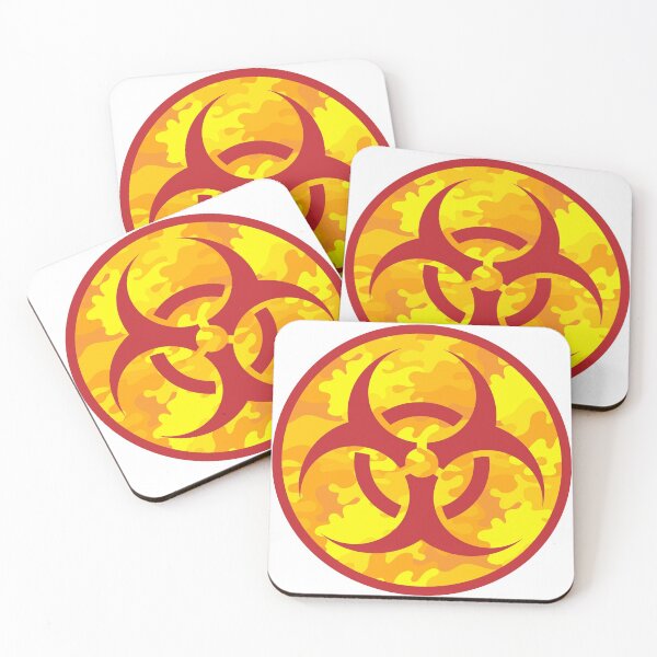 Item preview, camouflage radioactive poison sign  designed and sold by Camo0godfather.