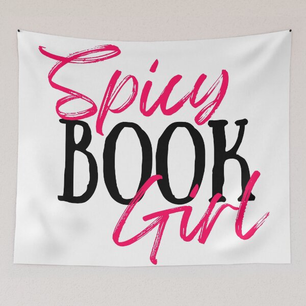 Item preview, Spicy Book Girl designed and sold by JessieGadzBooks.