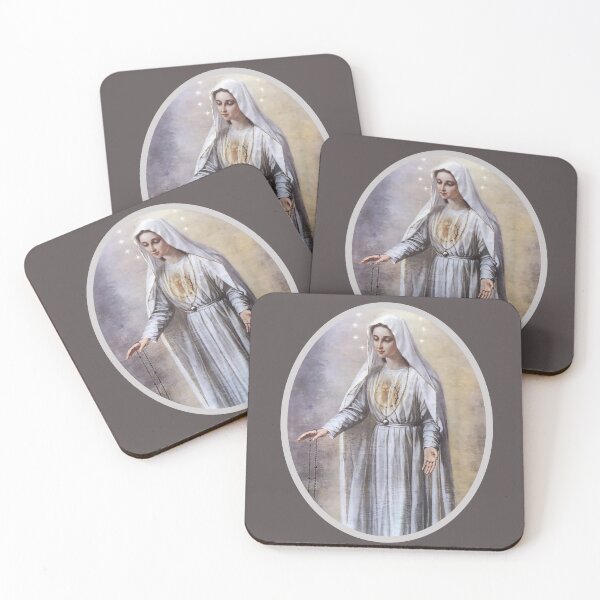 Item preview, Immaculate Heart of Mary, Virgin Mary, Heart of Vrigin Mary, Fatima designed and sold by AMDG Line.
