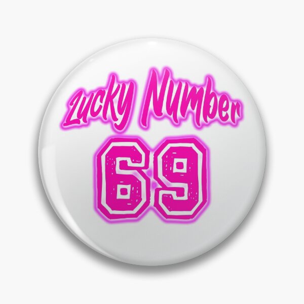 Item preview, Pink Lucky Number 69 designed and sold by swiftjace.