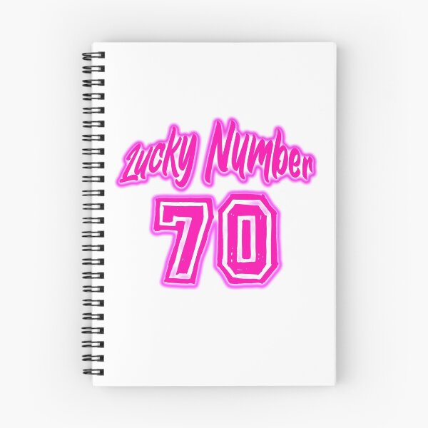 Item preview, Pink Lucky Number 70 designed and sold by swiftjace.
