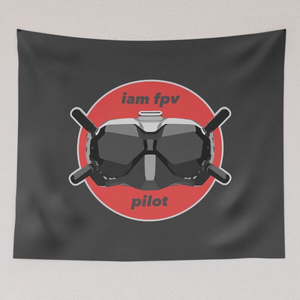 Item preview, I am FPV Pilot - DJI Drone Goggle designed and sold by Ngeblart.