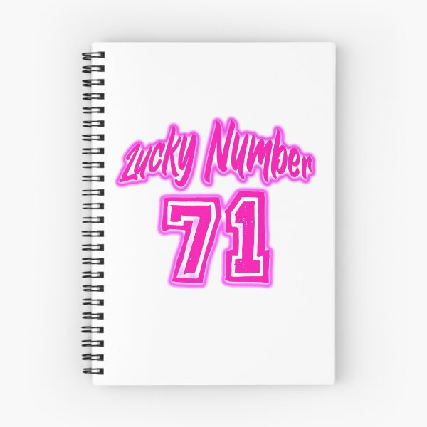 Item preview, Pink Lucky Number 71 designed and sold by swiftjace.