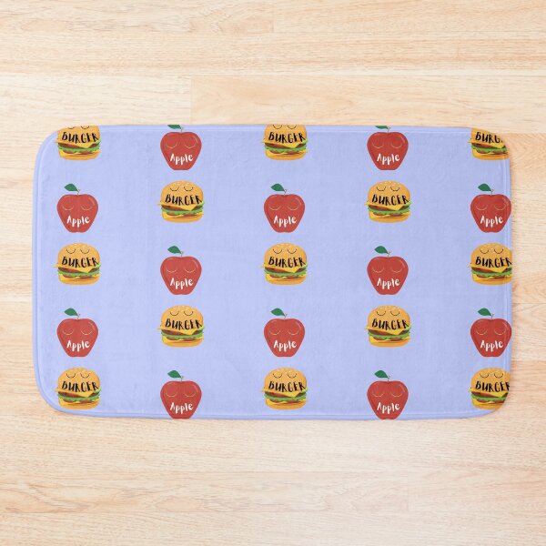 Item preview, apple and burger designed and sold by Zaibo.