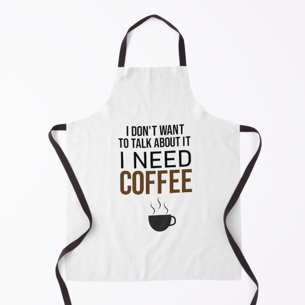 Item preview, I don't want to talk about it i need coffee, Café macchiato caffeine, coffee, coffee shops, Coffea designed and sold by adjamine.