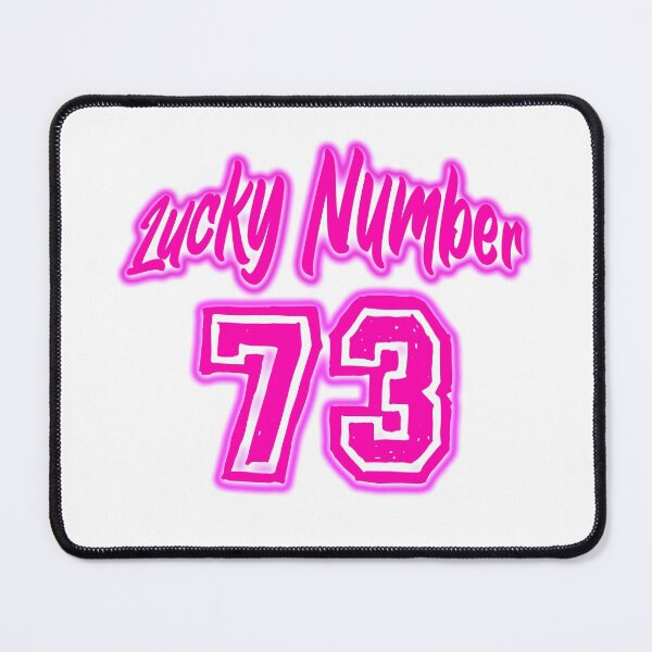 Item preview, Pink Lucky Number 73 designed and sold by swiftjace.