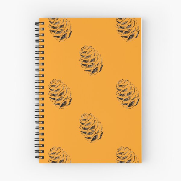 Item preview, Pine cone black pattern designed and sold by Fourseasonlover.