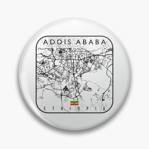 Item preview, ADDIS ABABA MAP ETHIOPIA designed and sold by hatimelhag.