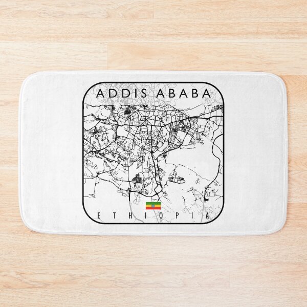 Item preview, ADDIS ABABA MAP ETHIOPIA designed and sold by hatimelhag.