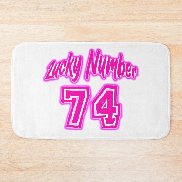 Item preview, Pink Lucky Number 74 designed and sold by swiftjace.