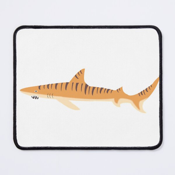 Item preview, Tiger shark with stripes designed and sold by designInk.