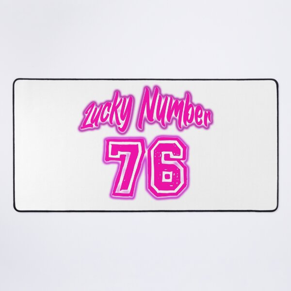 Item preview, Pink Lucky Number 76 designed and sold by swiftjace.