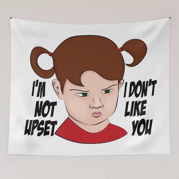 Item preview, Upset Girl designed and sold by Rockyrock.