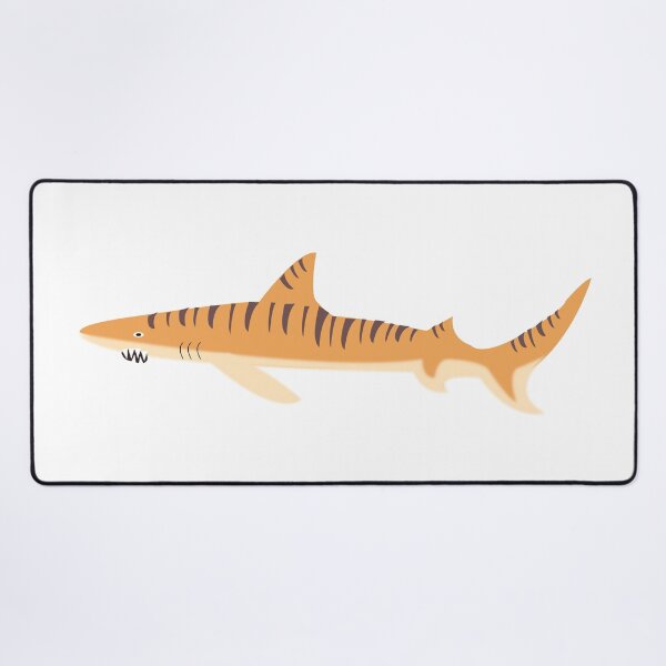 Item preview, Tiger shark with stripes designed and sold by designInk.