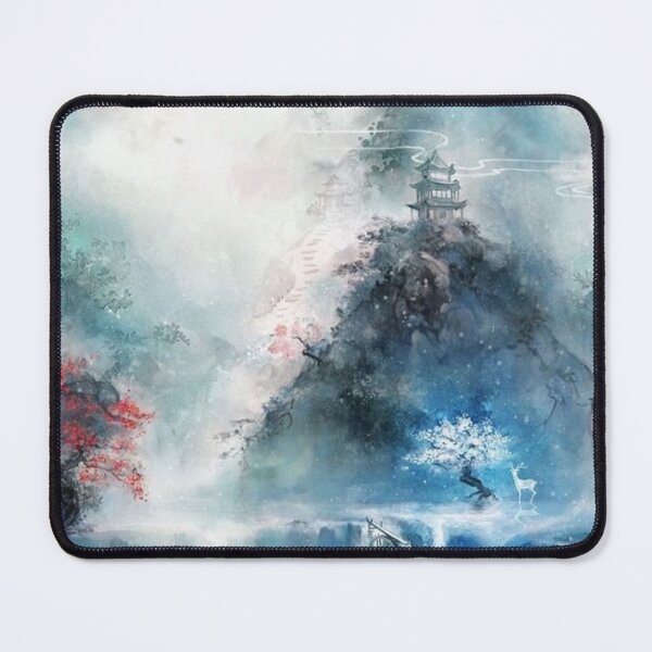 Item preview, Beautiful landscape Japanese mountain posters designed and sold by rkassee10.
