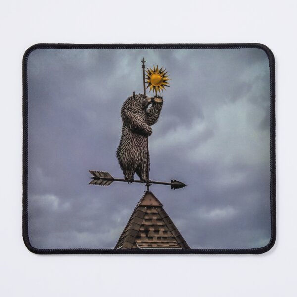 Item preview, Bearly Touching The Sun Weather Vane designed and sold by Leslie Montgomery Art.