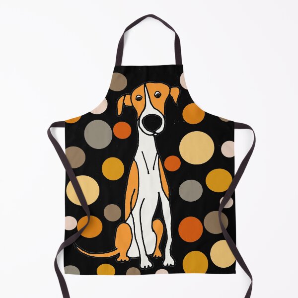 Artikelvorschau, Lustiger Windhund-Rennhund und Kreismuster Art.-Nr entworfen und verkauft von Nature's Fancy.