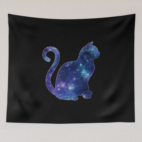Item preview, Blue Galaxy Cat designed and sold by franktact.