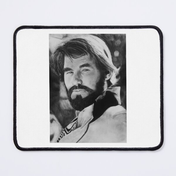 Item preview, Charcoal Drawing of Kenny Rogers designed and sold by jkshaw.