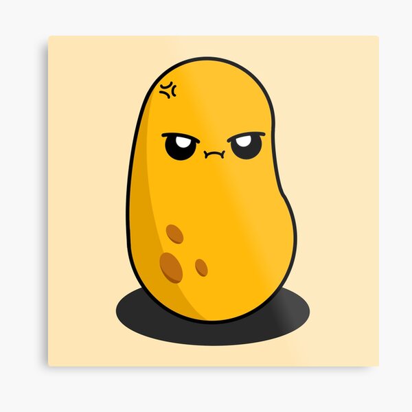 Cute Cartoon Potato || Angry Potato I Am A Potato|| Kawai