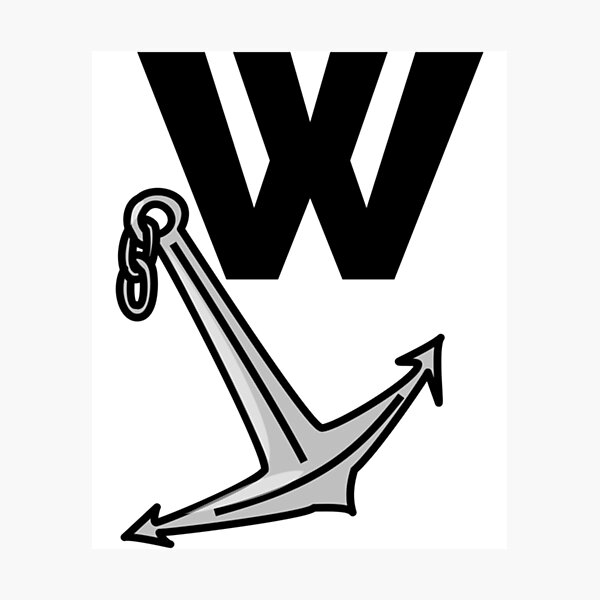 Item preview, W Anchor Essential designed and sold by VintageShirtz.