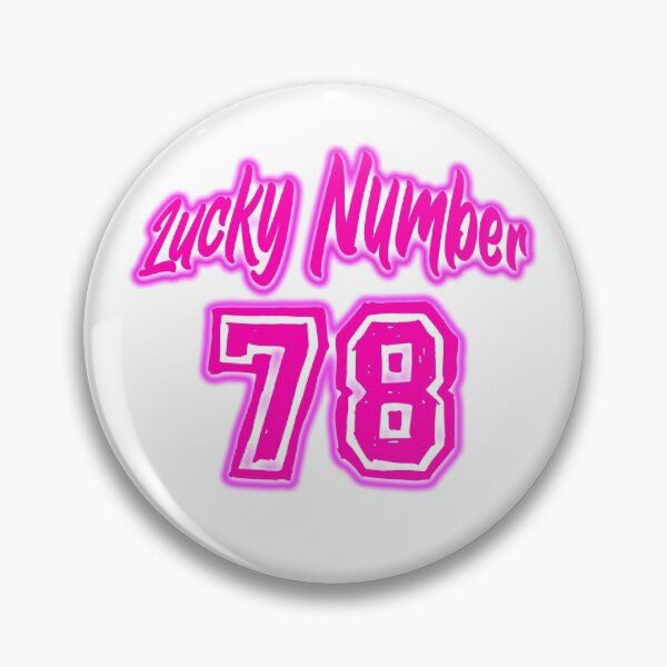 Item preview, Pink Lucky Number 78 designed and sold by swiftjace.