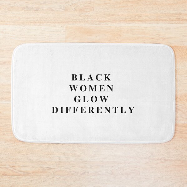 Item preview, Black Women Glow Differently designed and sold by Chanchane Store.