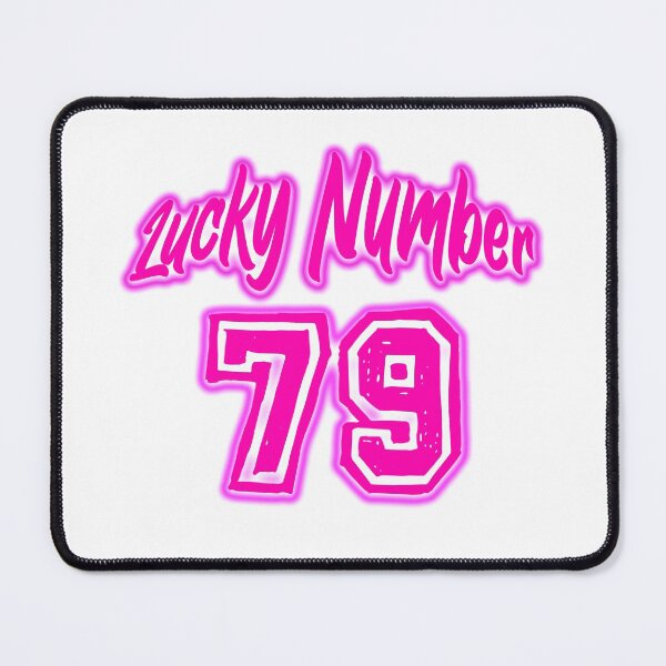 Item preview, Pink Lucky Number 79 designed and sold by swiftjace.